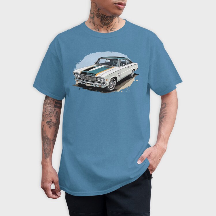 Muscle Car, Tricou Barbati (Unisex)