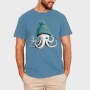 Octopus Winter Hat, Tricou Barbati (Unisex)