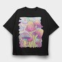 Mushrooms Psychedelic Nature, Tricou Oversize Barbati (Unisex)