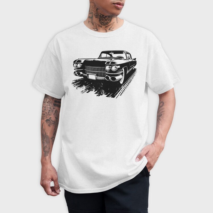 Classic Cadillac Sketch I M Classic, Tricou Barbati (Unisex)
