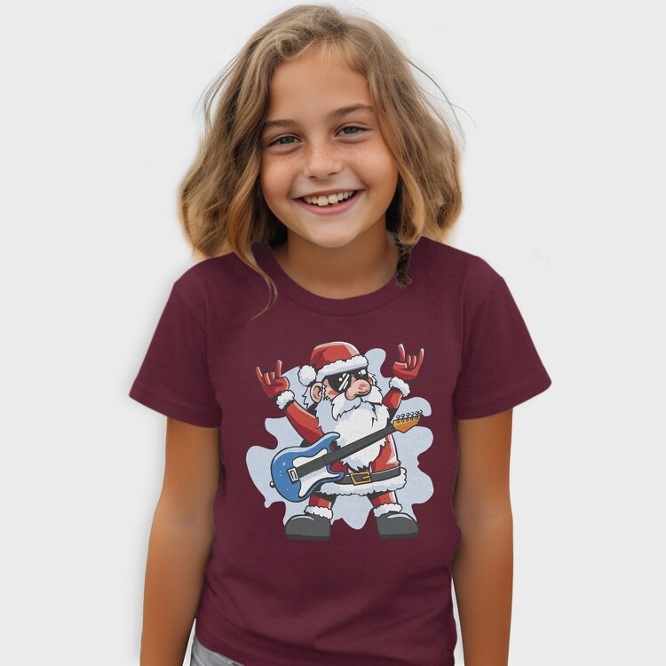 Santa Claus Rocker, Tricou Copii