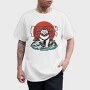 Japanese Wave Cat Catzilla, Tricou Barbati (Unisex)
