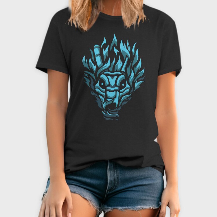 Dark Creature Demon Face Darkness, Tricou Barbati (Unisex)