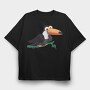 Toucan Paradise, Tricou Oversize Barbati (Unisex)