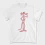 Cartoon Retro Pink Panter 1, Tricou Barbati (Unisex)