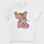 Cartoon Retro Pink Panter 6, Tricou Barbati (Unisex)