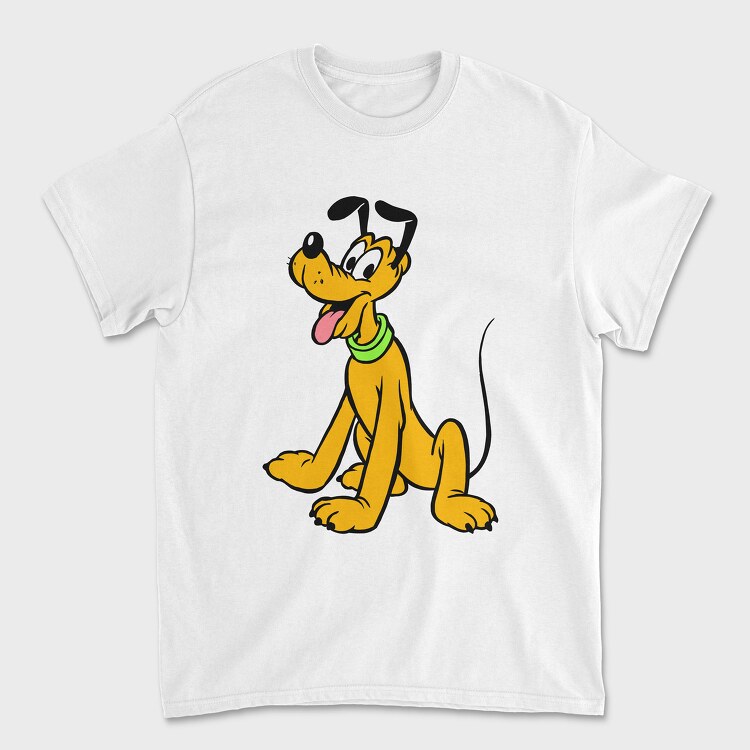 Cartoon Retro Pluto 5, Tricou Barbati (Unisex)