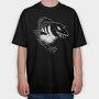 Dark Fish, Tricou Oversize Barbati (Unisex)