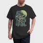 Werewolf Cartoon Halloween Wolf Moon, Tricou Barbati (Unisex)