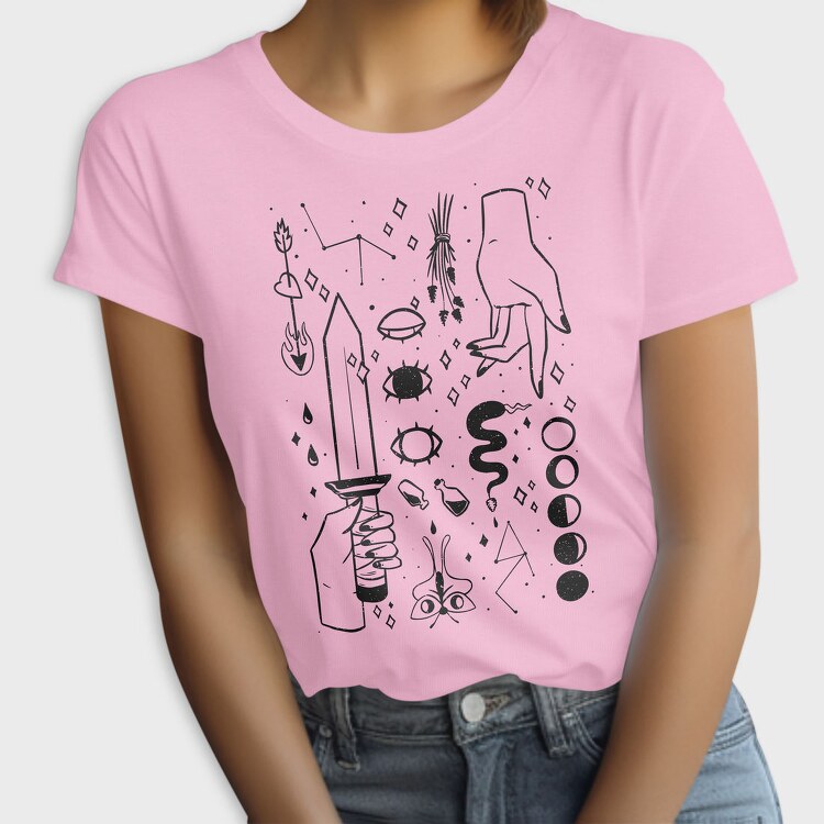 Dark Magic Elements, Tricou Femei