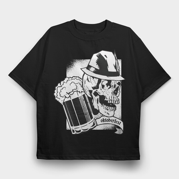 Dark Oktoberfest Alternative To The Traditional, Tricou Oversize Barbati (Unisex)