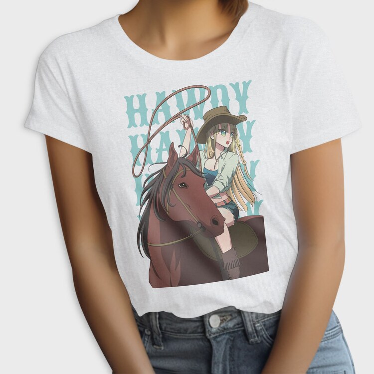 Anime Cowgirl, Tricou Femei