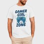 Joystick Gamer Girl Watercolor, Tricou Barbati (Unisex)