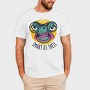 Turtle Animal With Glasses Smart Ass Hell, Tricou Barbati (Unisex)