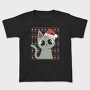 Ugly Sweater Christmas Cat, Tricou Copii
