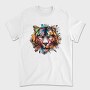 Watercolor Tiger, Tricou Barbati (Unisex)