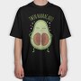 Twin Mamacado, Tricou Oversize Barbati (Unisex)