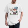 Delivery Gnome, Tricou Barbati (Unisex)