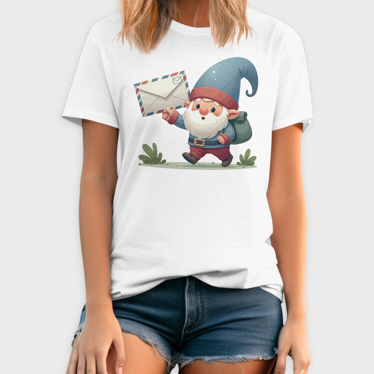 Delivery Gnome, Tricou Barbati (Unisex)