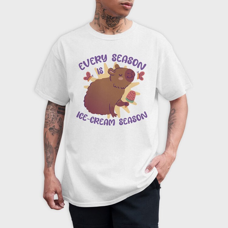 Every Season Icecream, Tricou Barbati (Unisex)