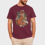 Chamomiles Fox, Tricou Barbati (Unisex)