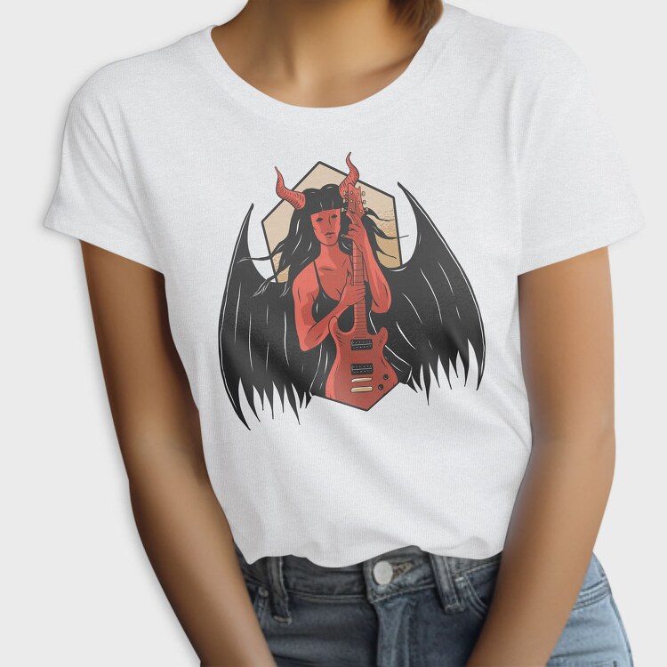 Demon With Guitar, Tricou Femei