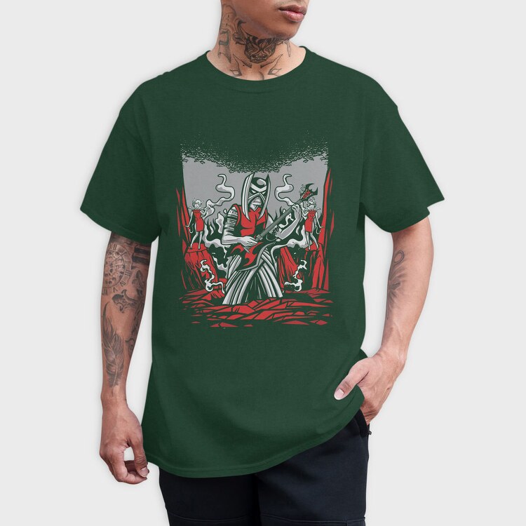 Demonic Metal, Tricou Barbati (Unisex)