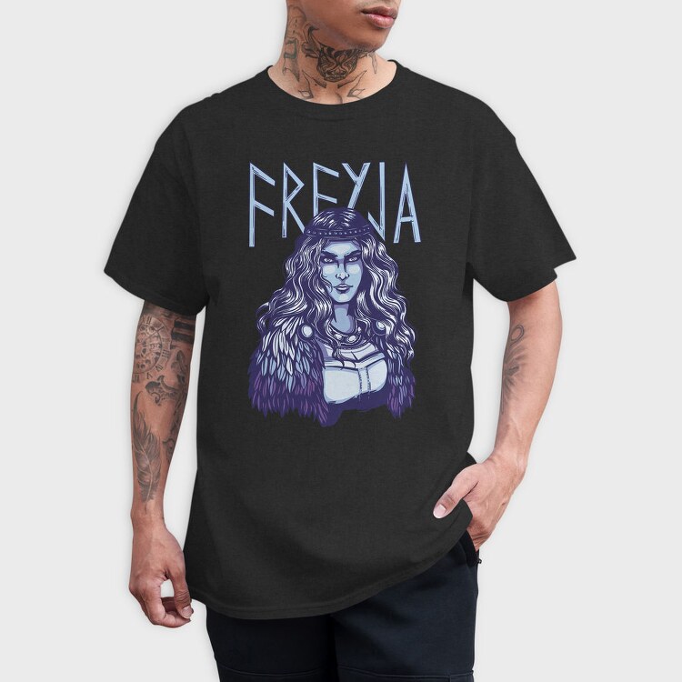 Norse Goddess Freyja, Tricou Barbati (Unisex)