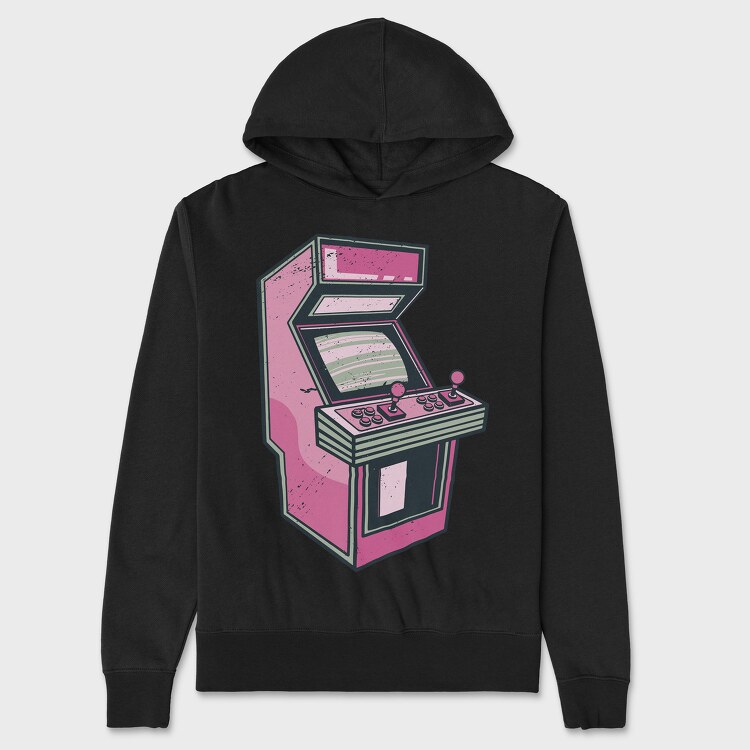 Arcade Games, Hanorac Oversize Barbati (Unisex)