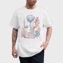 Winged Fairy With Flowers Fairy Core, Tricou Barbati (Unisex)