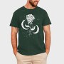 Romantic Rose And Moon, Tricou Barbati (Unisex)