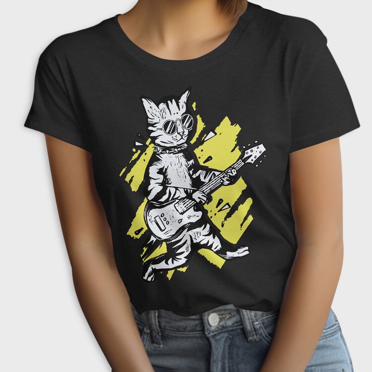 Cat Guitar, Tricou Femei