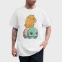 Kawaii Capybara and Turtle, Tricou Barbati (Unisex)