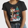 Cat House Christmas, Tricou Femei