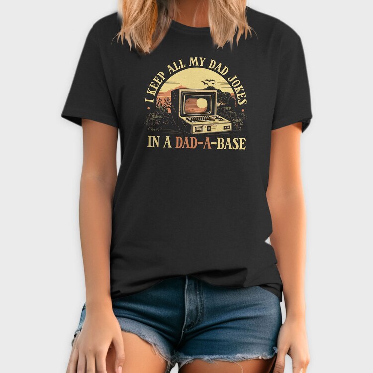 Dad Joke Database, Tricou Barbati (Unisex)