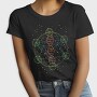 Dna Geometric Flower Of Life, Tricou Femei
