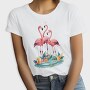 Three Flamingos, Tricou Femei