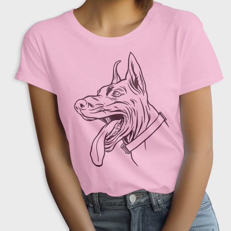 Dobermann Dog, Tricou Femei