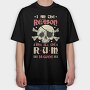 Rum Pirate, Tricou Oversize Barbati (Unisex)