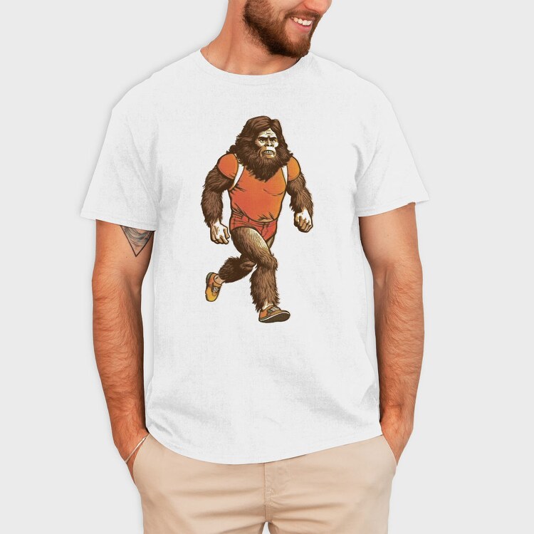 Running Bigfoot Runner, Tricou Barbati (Unisex)