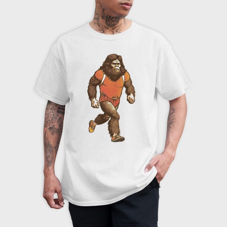 Running Bigfoot Runner, Tricou Barbati (Unisex)