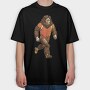 Running Bigfoot Runner, Tricou Oversize Barbati (Unisex)