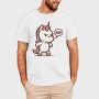 Grumpy Denial Unicorn No, Tricou Barbati (Unisex)