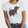 Dachshund Dog, Tricou Femei