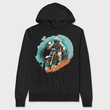 Astronaut Motorbike, Hanorac Oversize Barbati (Unisex)