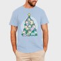 Unicorns Christmas Tree, Tricou Barbati (Unisex)