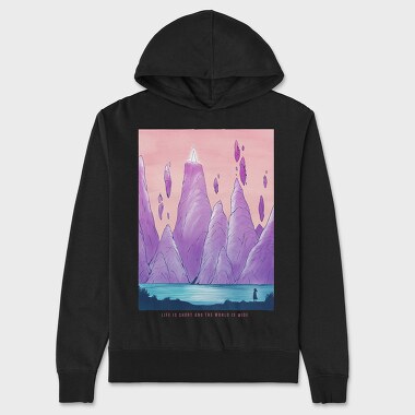 Fantasy_Landscape_12, Hanorac Oversize Barbati (Unisex)