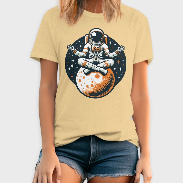 Astronaut Yoga, Tricou Barbati (Unisex)