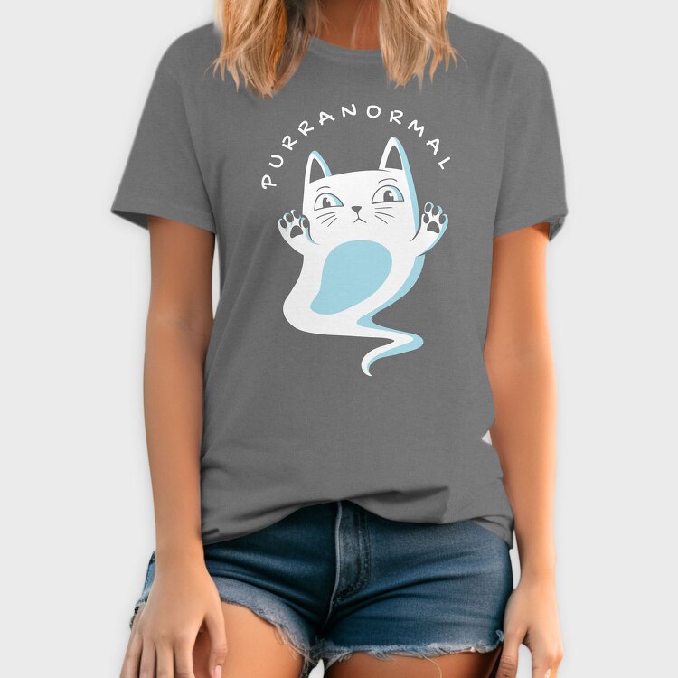 Cat Ghost, Tricou Barbati (Unisex)