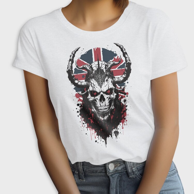 Union Jack Skull, Tricou Femei
